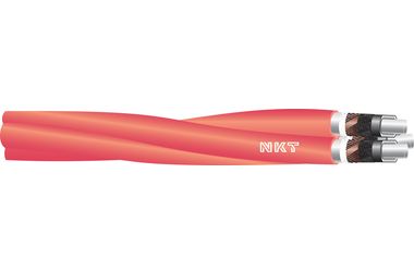 Image of 11 kV Triplex XLPE-AL-RE-FB-LRT AL screen cable